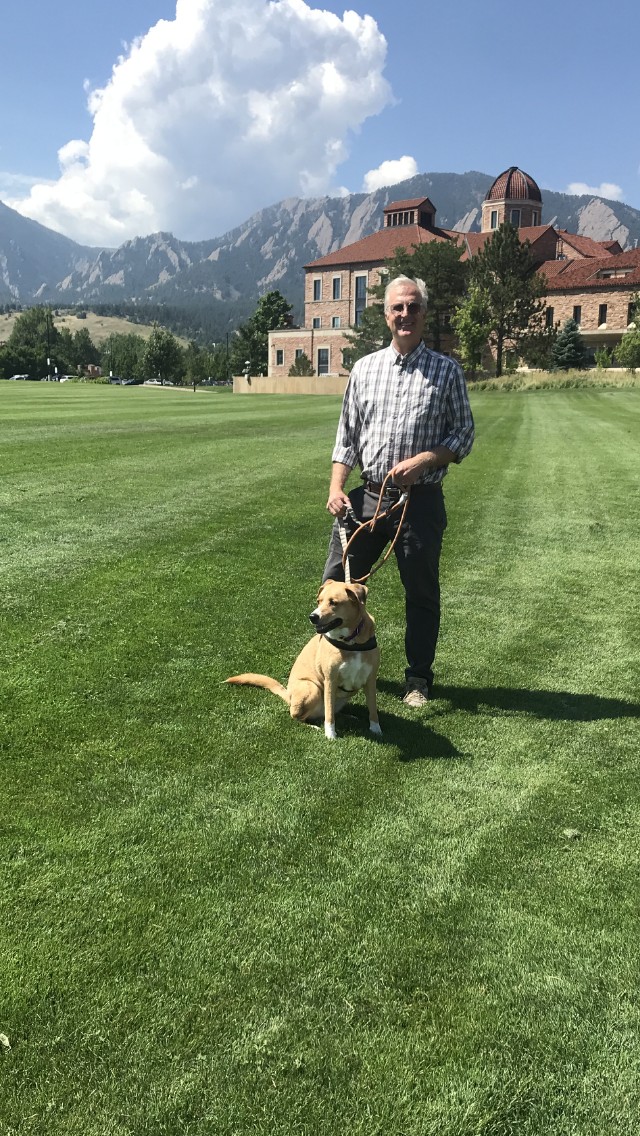Curry Guinn on the University of Colorado Boulder campus